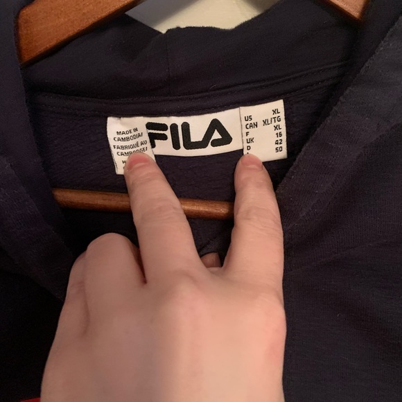 FILA HOODIE - Picture 2 of 2